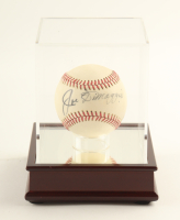 Joe DiMaggio Signed OAL Baseball with Display Case (PSA) at PristineAuction.com