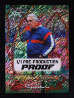 Marv Levy 2025 Leaf Signature Series Classic Art Pre-Production Proof #1/1 at PristineAuction.com