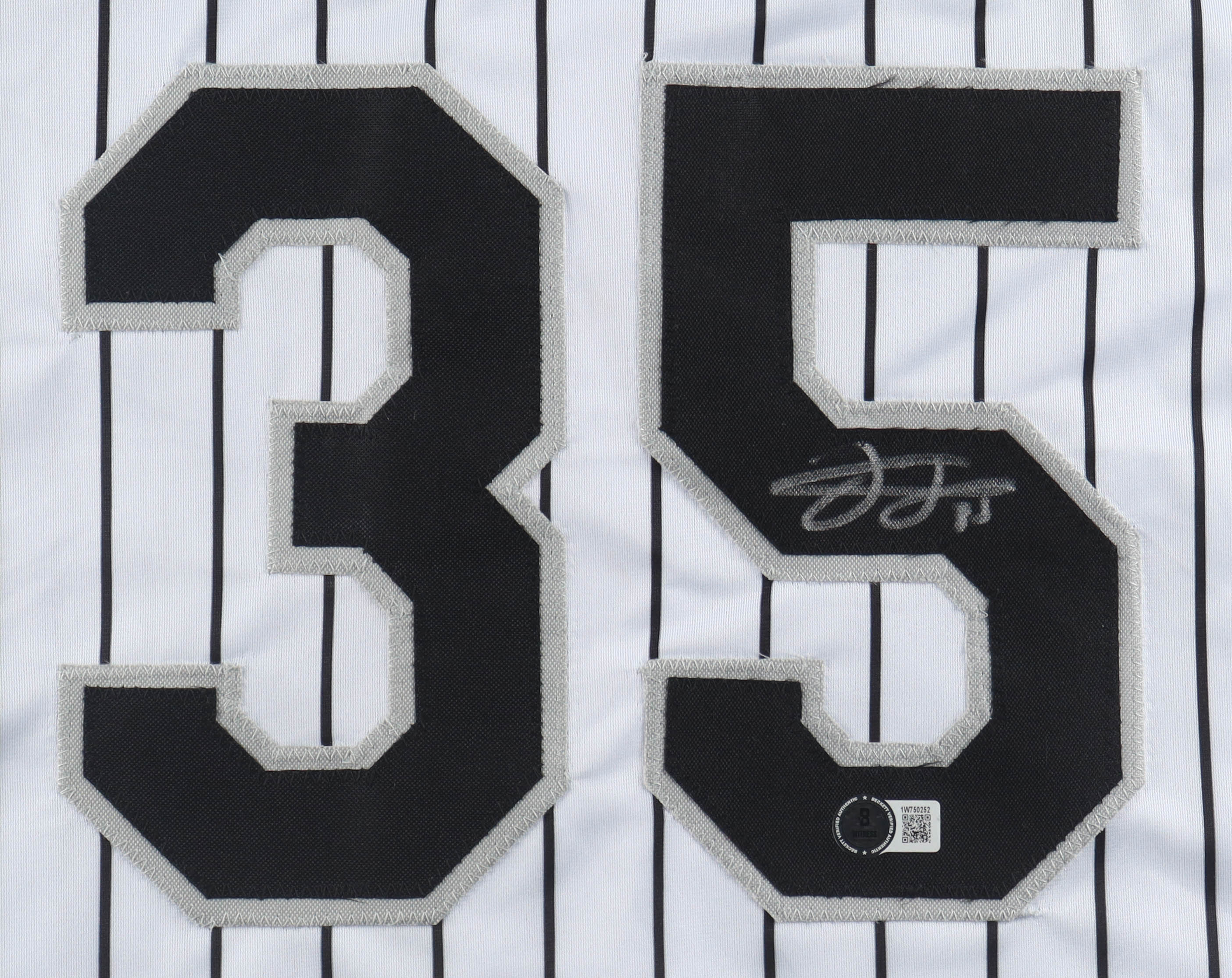 Frank Thomas Signed Jersey (Beckett) at PristineAuction.com Frank Thomas Signed Jersey (Beckett) at PristineAuction.com
