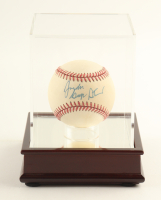 George Steinbrenner Signed OAL Baseball with Display Case (PSA) at PristineAuction.com