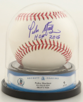 Pedro Martinez Signed OML Baseball Inscribed "HOF 2015" (BGS | Autograph Grade 9) at PristineAuction.com