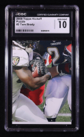 Tom Brady 2008 Topps Kickoff Puzzle #2 (CGC 10) at PristineAuction.com