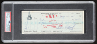 Bill Russell Signed 1966 Personal Bank Check (PSA) at PristineAuction.com