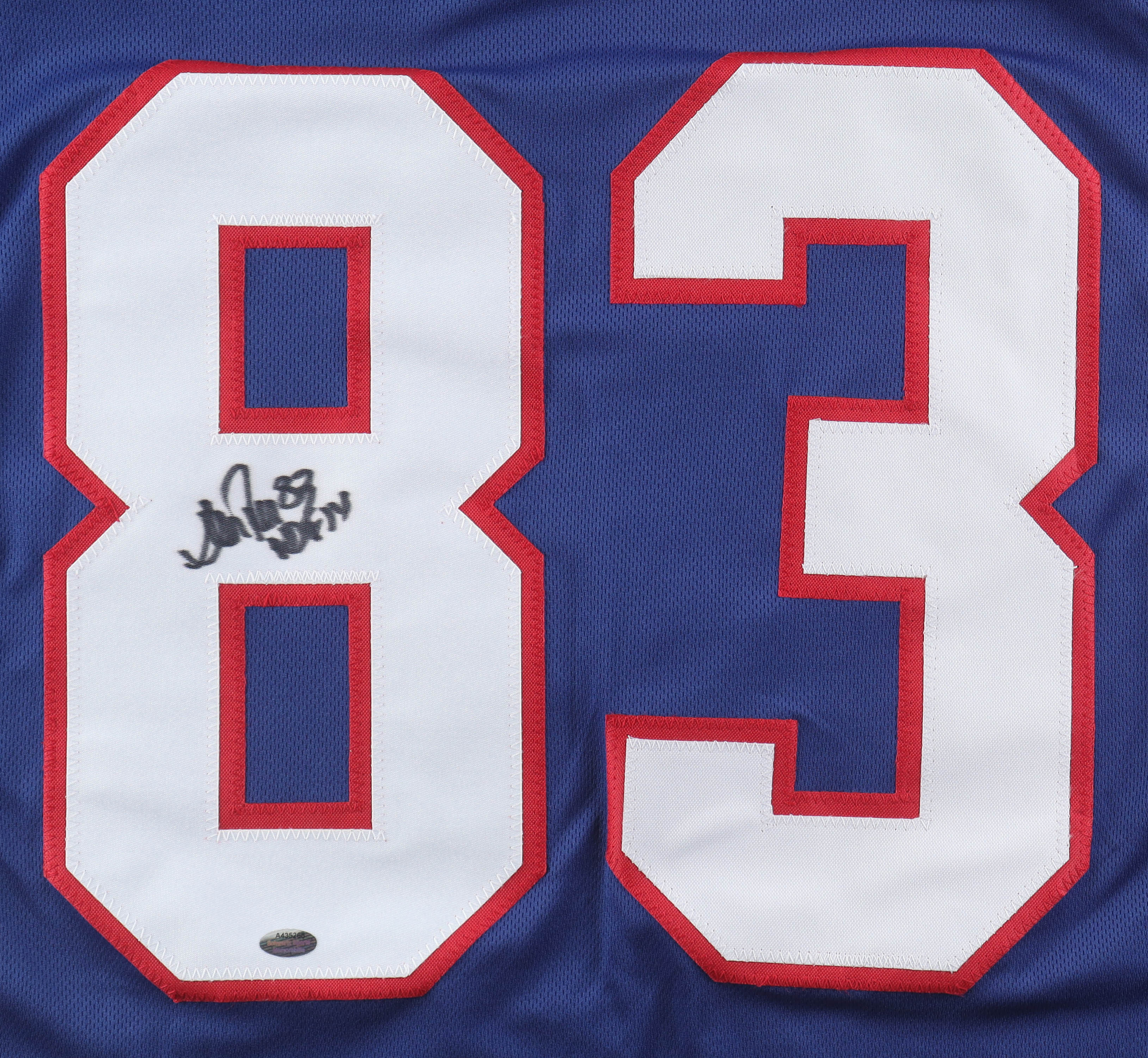 Andre Reed Signed Jersey Inscribed "HOF 14" (Schwartz) at PristineAuction.com Andre Reed Signed Jersey Inscribed "HOF 14" (Schwartz) at PristineAuction.com