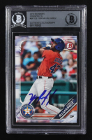 Yordan Alvarez Signed 2019 Bowman Prospects Auto #BP-123 RC (BGS) at PristineAuction.com