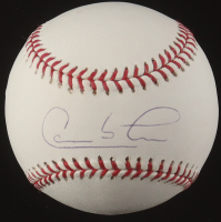 Carlos Lee Signed OML Baseball (PSA & Mounted Memories) at PristineAuction.com