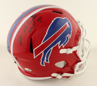 Joe DeLamielleure Signed Bills Full-Size Speed Helmet Inscribed "HOF 03" (JSA) at PristineAuction.com