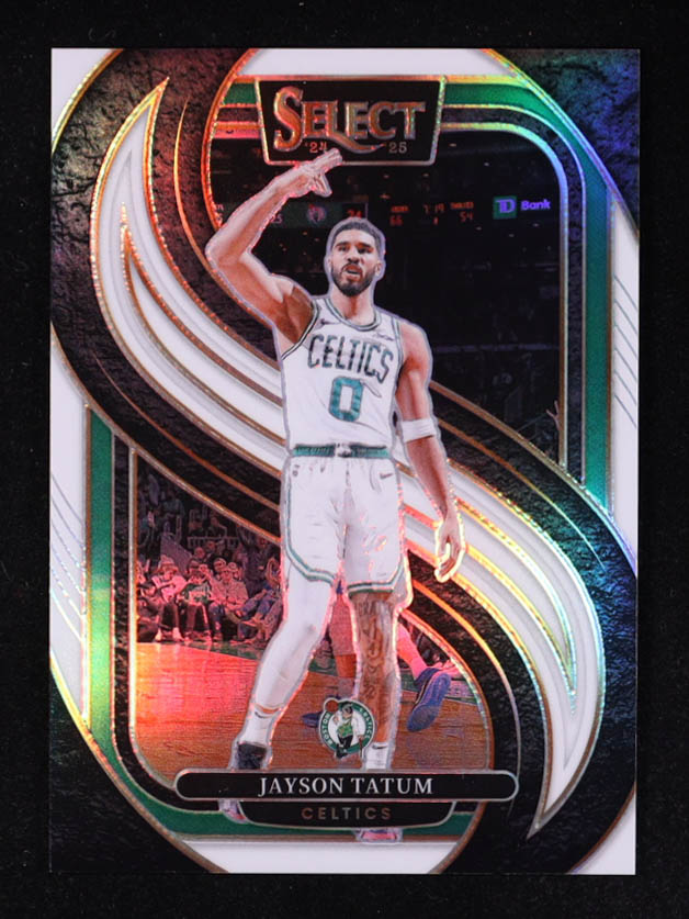 Jayson Tatum 2024-25 Select White Prizms #110 #077/149 at PristineAuction.com Jayson Tatum 2024-25 Select White Prizms #110 #077/149 at PristineAuction.com