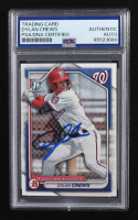 Dylan Crews Signed 2024 Topps 1st Bowman #BP-23 RC (PSA) at PristineAuction.com