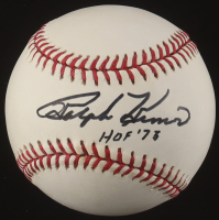 Ralph Kiner Signed OML Baseball Inscribed "HOF '75" (PSA) at PristineAuction.com