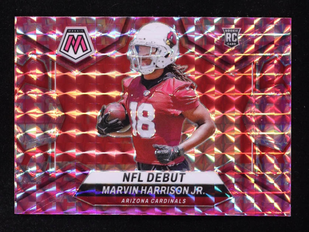 Marvin Harrison Jr. 2024 Panini Mosaic Mosaic Camo Pink #283 DEB RC