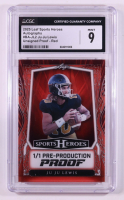 Julian "JuJu" Lewis 2025 Leaf Sports Heroes Autographs Pre-Production Unsigned Proof Red #BAJL2 RC #1/1 (CGC 9) at PristineAuction.com