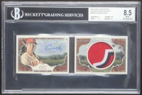 Shohei Ohtani Signed 2024 Topps Allen and Ginter Auto Relic Booklet #ARBCSO (Beckett | Card Grade 8.5 Autograph Grade 10) at PristineAuction.com