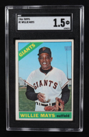 Willie Mays 1966 Topps #1 (SGC 1.5) at PristineAuction.com