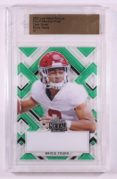 Bryce Young 2022 Leaf Metal Portrait Pre-Production Proof Clear Green #NN #1/1 RC (Leaf) at PristineAuction.com