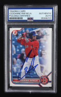Ceddanne Rafaela Signed 2022 Topps 1st Bowman #BP-61 RC (PSA) at PristineAuction.com