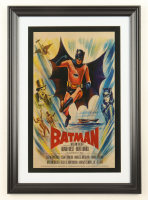 1966 "Batman" Custom Framed Poster at PristineAuction.com