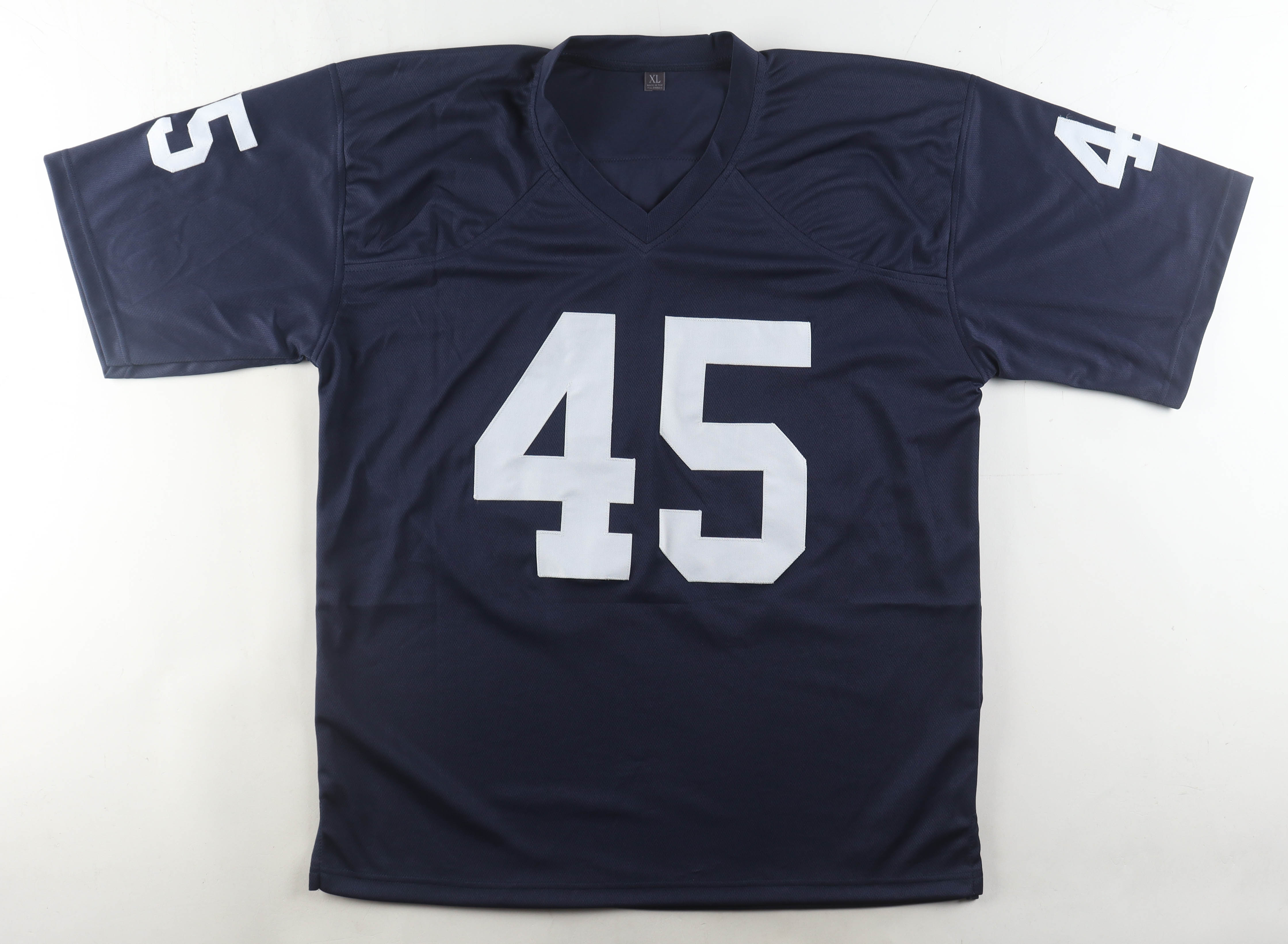 Rudy Ruettiger Signed Jersey Inscribed "Never Quit" (Wilder) at PristineAuction.com Rudy Ruettiger Signed Jersey Inscribed "Never Quit" (Wilder) at PristineAuction.com