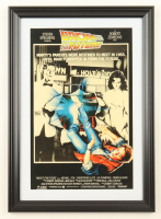 1985 "Back to the Future" Custom Framed Poster at PristineAuction.com