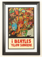 1969 Beatles "Yellow Submarine" Custom Framed Poster at PristineAuction.com