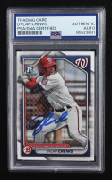 Dylan Crews Signed 2024 Topps 1st Bowman #BP-23 RC (PSA) at PristineAuction.com