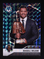 Russell Wilson 2021 Panini Mosaic Mosaic Genesis MOY #275 at PristineAuction.com