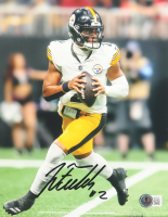 Justin Fields Signed Steelers 8x10 Photo (Beckett) at PristineAuction.com