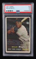 Willie Mays 1957 Topps #10 (PSA 1.5) at PristineAuction.com