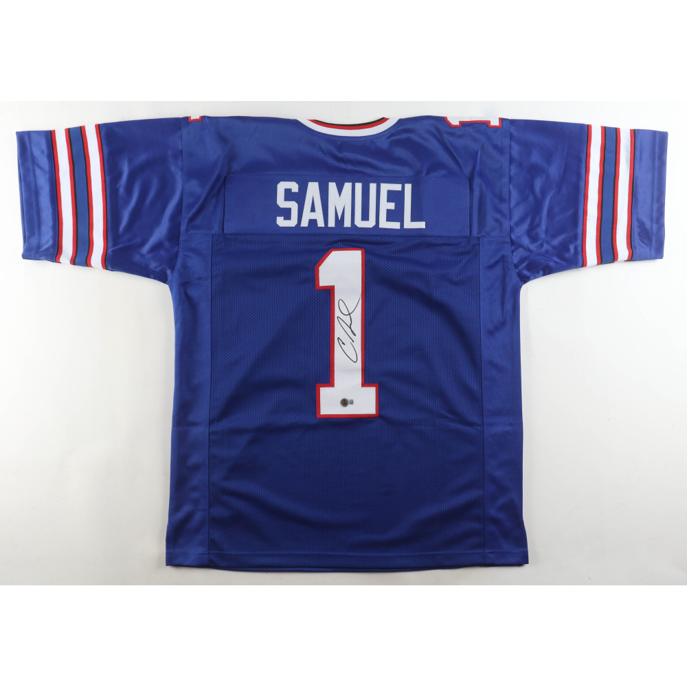 Curtis Samuel Signed Jersey (Beckett) at PristineAuction.com
