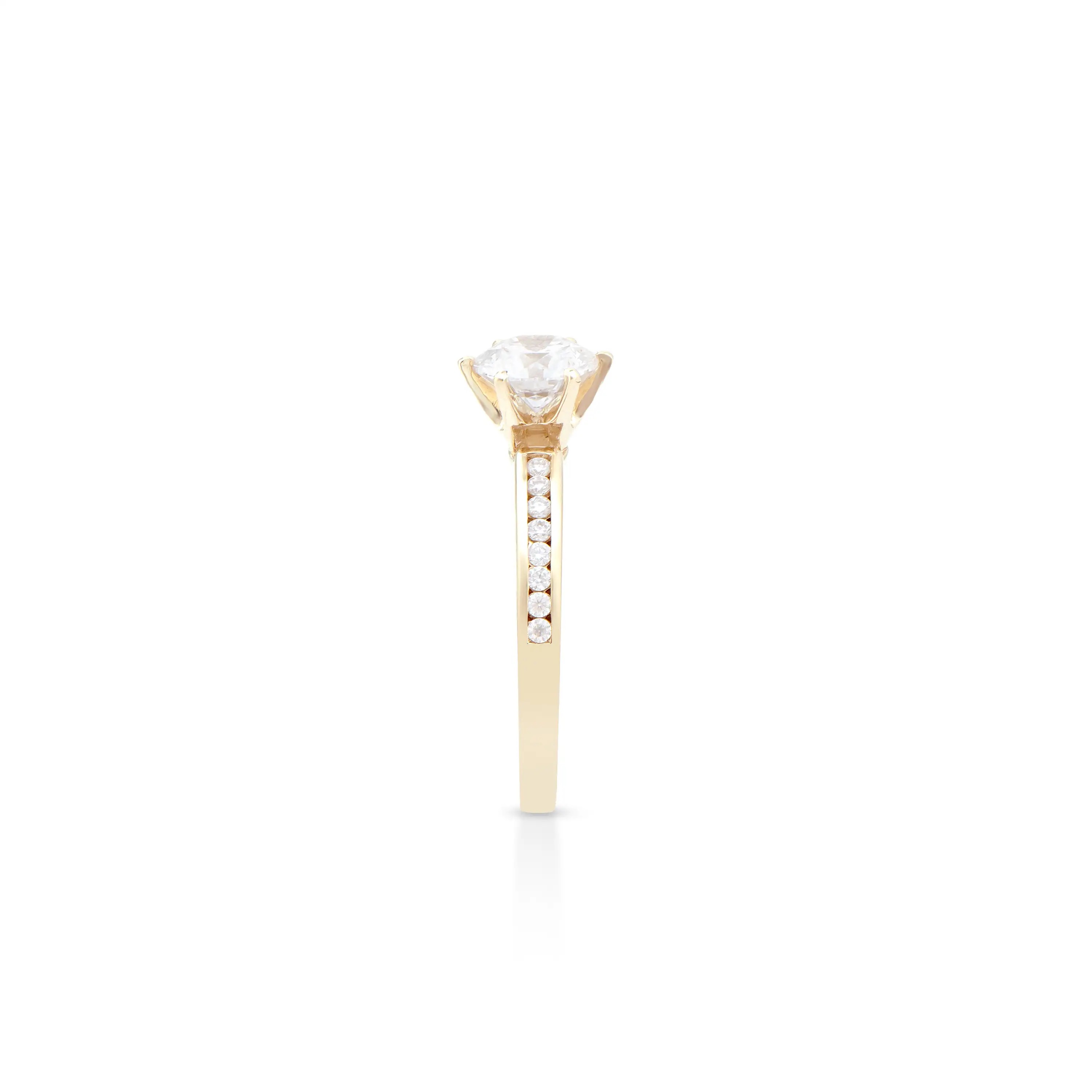 1.25 CTW Top Lab Grown Diamonds Ring Mounted in 10K White Gold Plated Sterling Silver E-F, VVS2 | Estimated Retail Value: $3,880 (IGI) at PristineAuction.com 1.25 CTW Top Lab Grown Diamonds Ring Mounted in 10K White Gold Plated Sterling Silver E-F, VVS2 | Estimated Retail Value: $3,880 (IGI) at PristineAuction.com