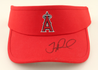 Troy Percival Signed Angels Adjustable Visor Hat (CAS) at PristineAuction.com