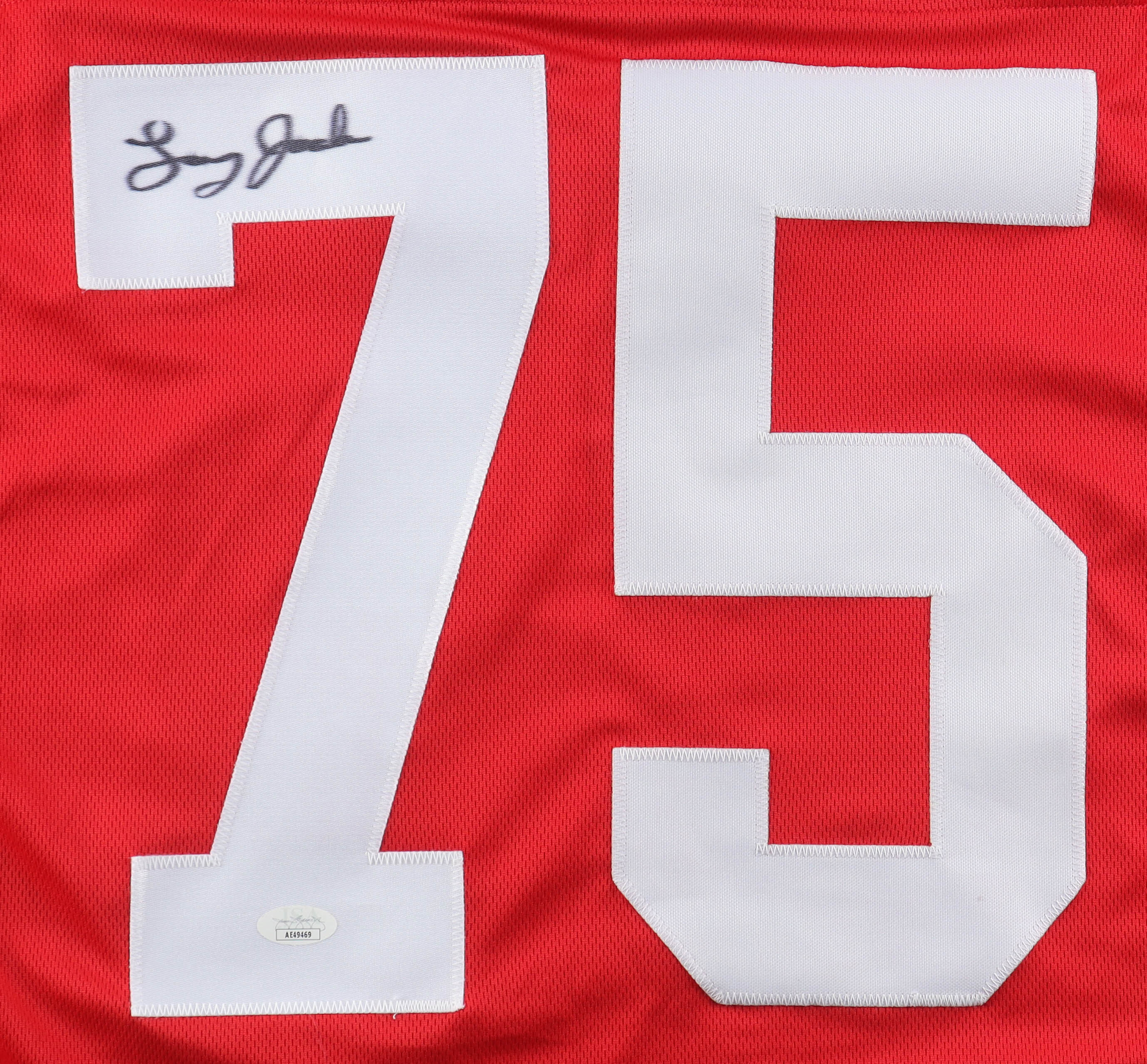 Larry Jacobson Signed Jersey (JSA) at PristineAuction.com Larry Jacobson Signed Jersey (JSA) at PristineAuction.com