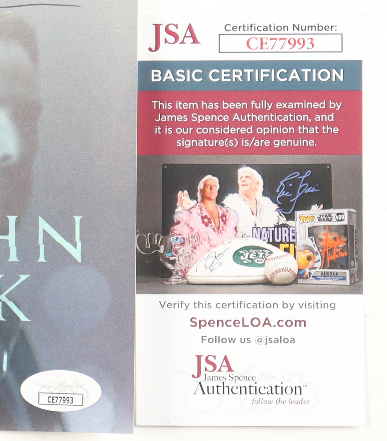Keanu Reeves Signed "John Wick" Photo Print Cut (JSA) at PristineAuction.com Keanu Reeves Signed "John Wick" Photo Print Cut (JSA) at PristineAuction.com