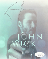 Keanu Reeves Signed "John Wick" Photo Print Cut (JSA) at PristineAuction.com