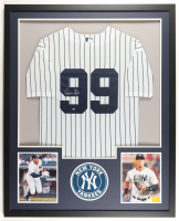 Aaron Judge Signed Custom Framed Jersey Display (Steiner) at PristineAuction.com