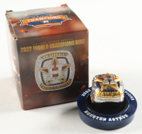 2022 Houston Astros Commemorative Yordan Alvarez World Series MLB Replica Championship Ring at PristineAuction.com