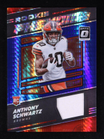 Anthony Schwartz 2021 Donruss Optic Rookie Phenoms Jerseys Blue Hyper #31 RC at PristineAuction.com