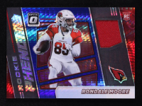 Rondale Moore 2021 Donruss Optic Rookie Phenoms Jerseys Horizontal Blue Hyper #17 RC at PristineAuction.com