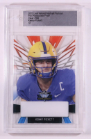 Kenny Pickett 2022 Leaf Valiant Portrait Pre-Production Proof Clear Red White Blue #NN #1/1 RC (Leaf) at PristineAuction.com