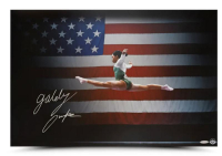Gabby Douglas Signed Team USA "American Icon" 16x24 Photo (UDA) at PristineAuction.com