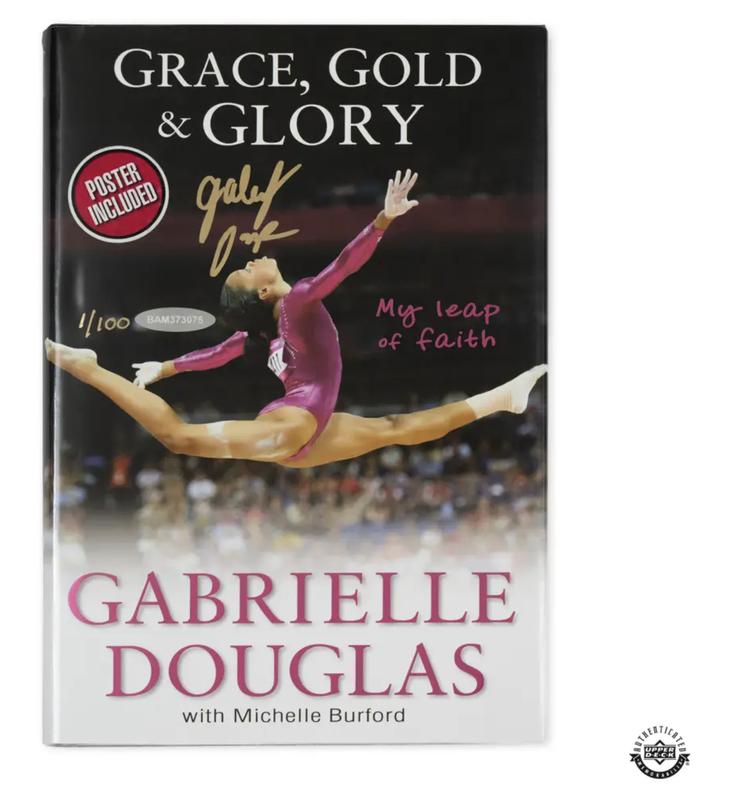Gabby Douglas Signed LE "Grace, Gold, & Glory" Hardcover Book (UDA) at PristineAuction.com Gabby Douglas Signed LE "Grace, Gold, & Glory" Hardcover Book (UDA) at PristineAuction.com