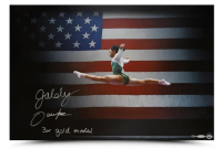 Gabby Douglas Signed LE Team USA "American Icon" 16x24 Photo Inscribed "3x Gold Medal" (UDA) at PristineAuction.com