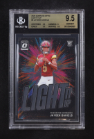Jayden Daniels 2024 Donruss Optic Light It Up #8 RC (BGS 9.5) at PristineAuction.com