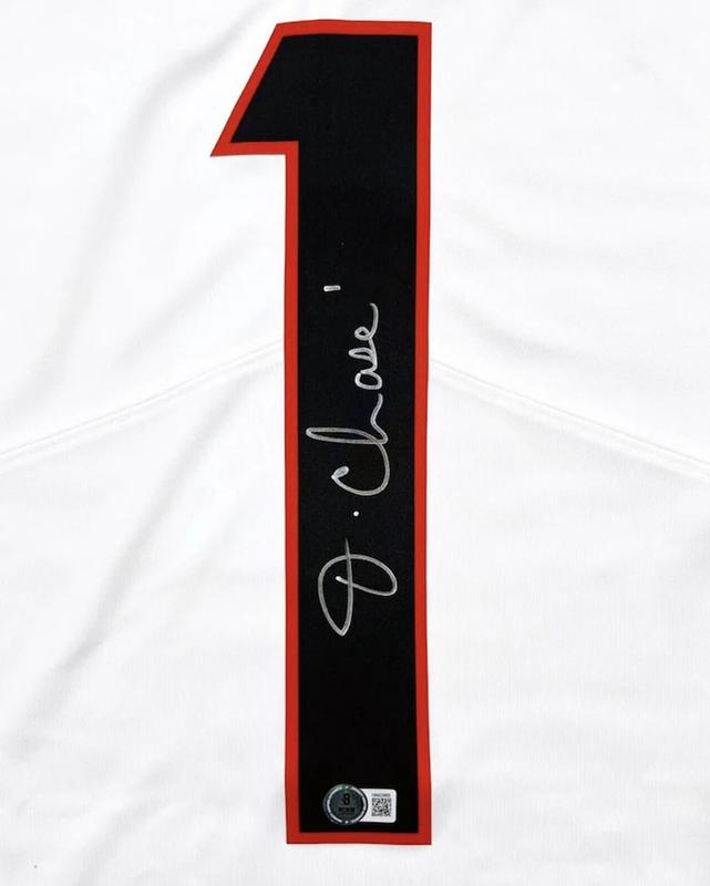 Ja'Marr Chase Signed Bengals Nike Authentic Jersey (Beckett) at PristineAuction.com Ja'Marr Chase Signed Bengals Nike Authentic Jersey (Beckett) at PristineAuction.com