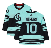 Matt Beniers Signed Kraken Adidas Jersey (Fanatics) at PristineAuction.com