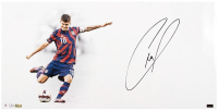 Christian Pulisic Signed Team USA LE 14x28 Photo (Panini) at PristineAuction.com