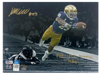 Kyren Williams Signed Notre Dame Fighting Irish 11x14 Photo Inscribed "Play Like A Champion Today!" (Beckett) at PristineAuction.com