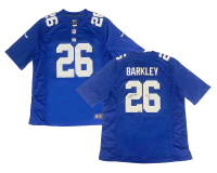 Saquon Barkley Signed LE Giants Jersey Inscribed "2018 NFL ROY" (Panini) at PristineAuction.com