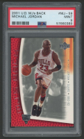 Michael Jordan 2001 Upper Deck MJ's Back #59 (PSA 9) at PristineAuction.com