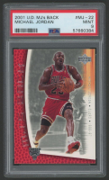Michael Jordan 2001 Upper Deck MJ's Back #22 (PSA 9) at PristineAuction.com